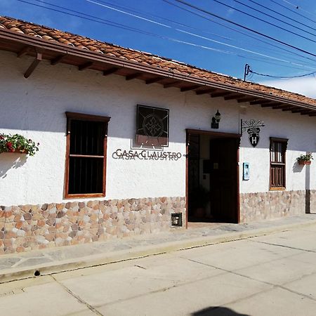 Hotel Casa Claustro De Zapatoca Bagian luar foto