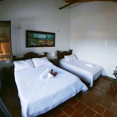Hotel Casa Claustro De Zapatoca Bagian luar foto