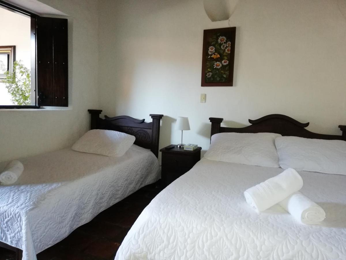 Hotel Casa Claustro De Zapatoca Bagian luar foto