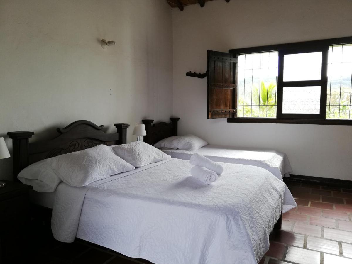 Hotel Casa Claustro De Zapatoca Bagian luar foto