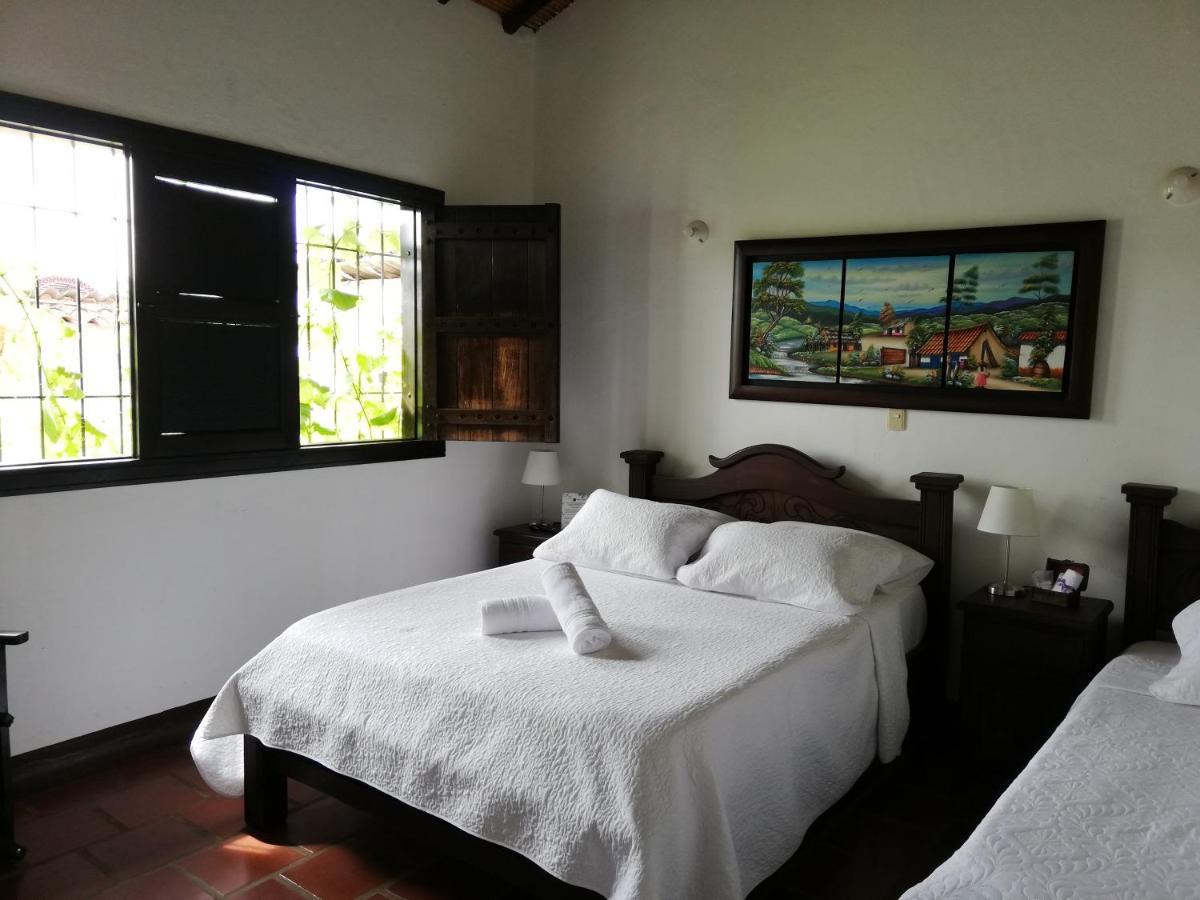 Hotel Casa Claustro De Zapatoca Bagian luar foto