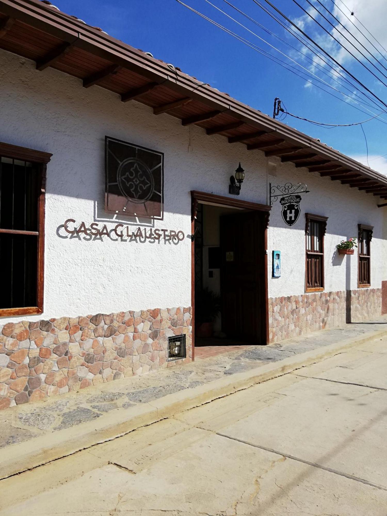 Hotel Casa Claustro De Zapatoca Bagian luar foto