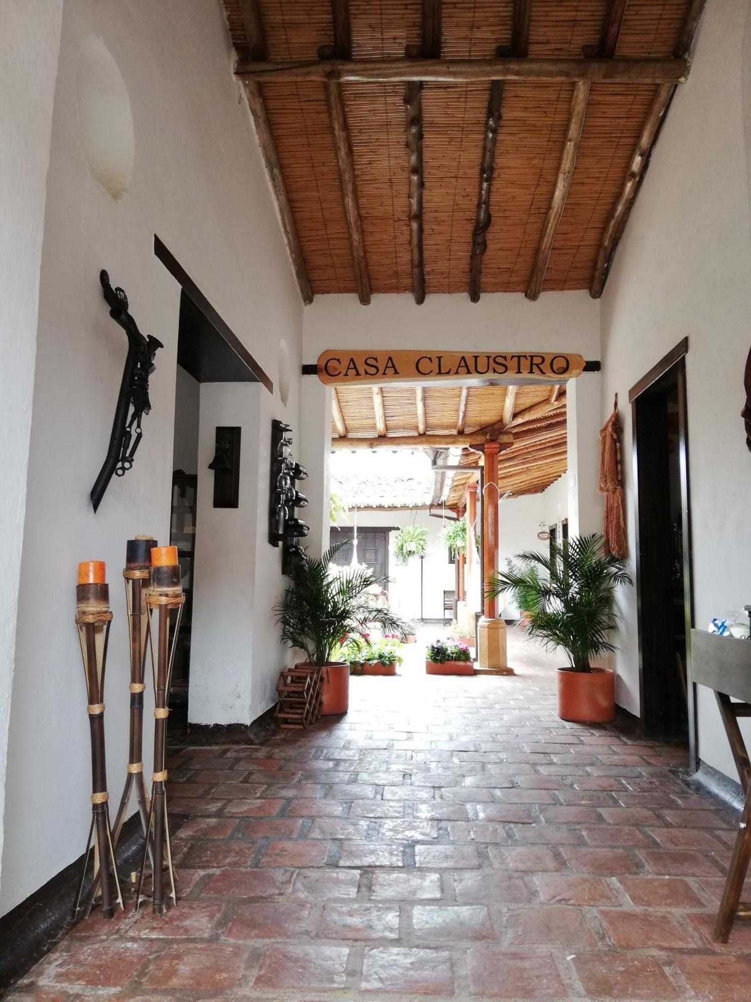 Hotel Casa Claustro De Zapatoca Bagian luar foto