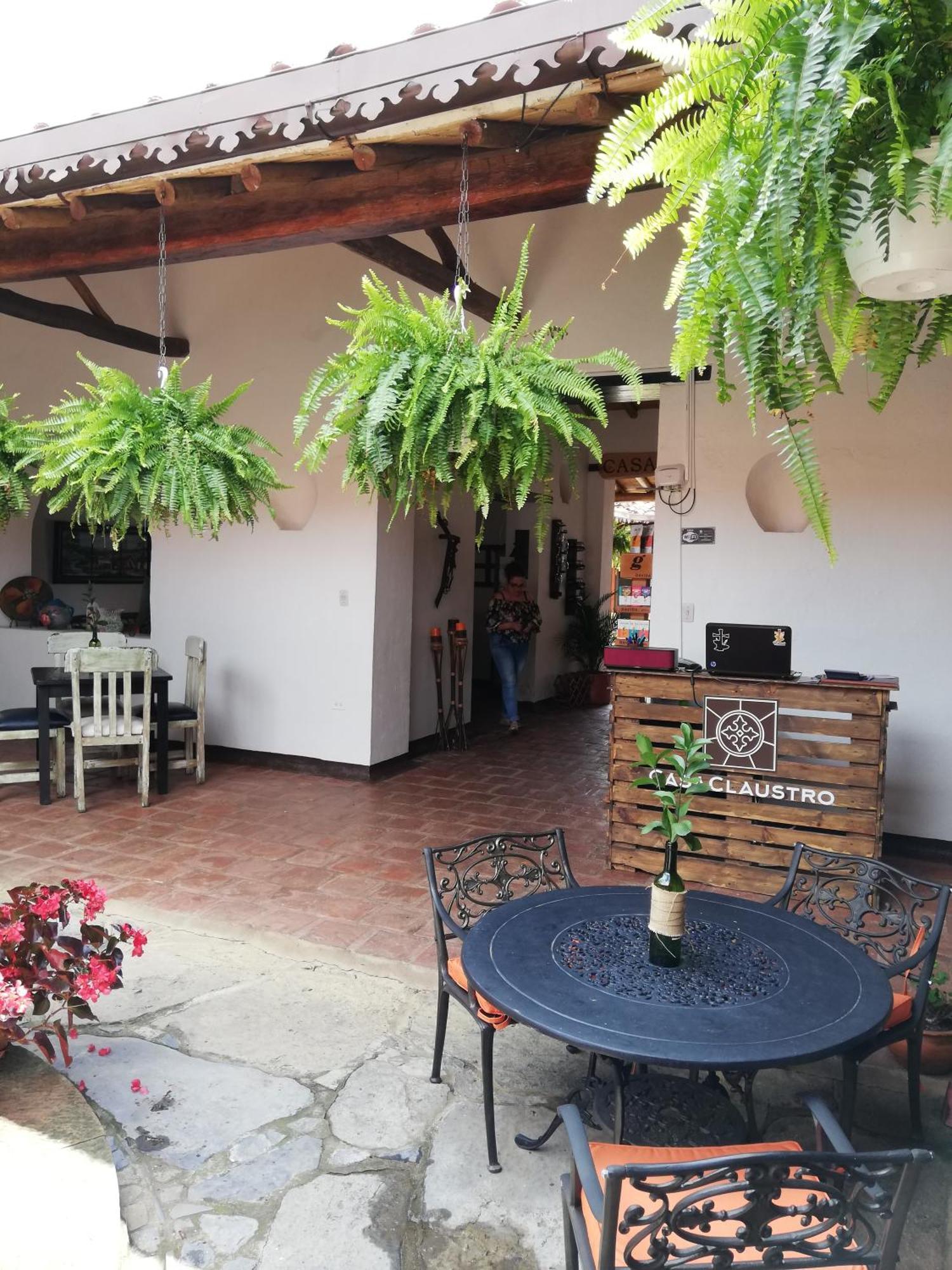 Hotel Casa Claustro De Zapatoca Bagian luar foto