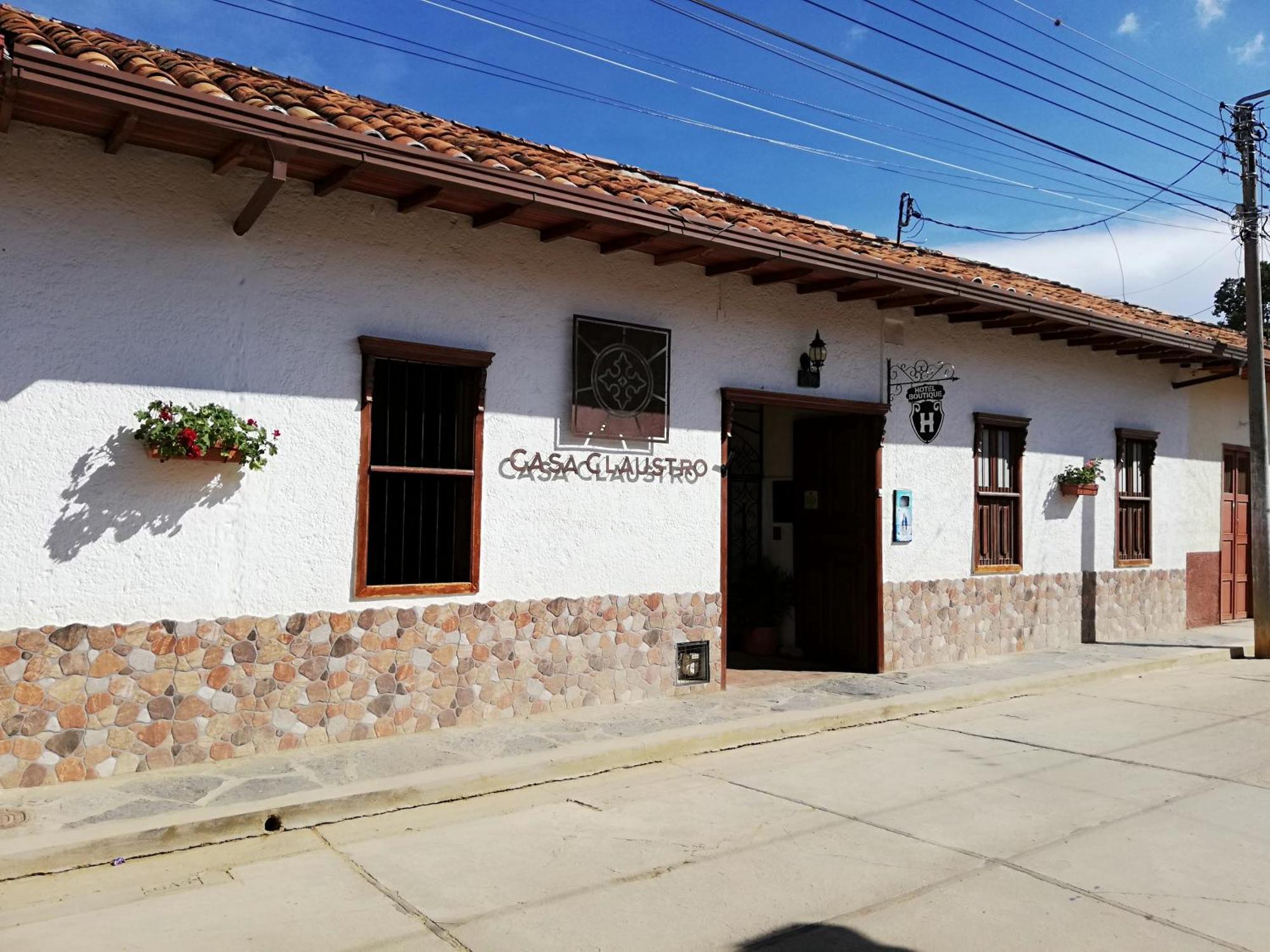 Hotel Casa Claustro De Zapatoca Bagian luar foto