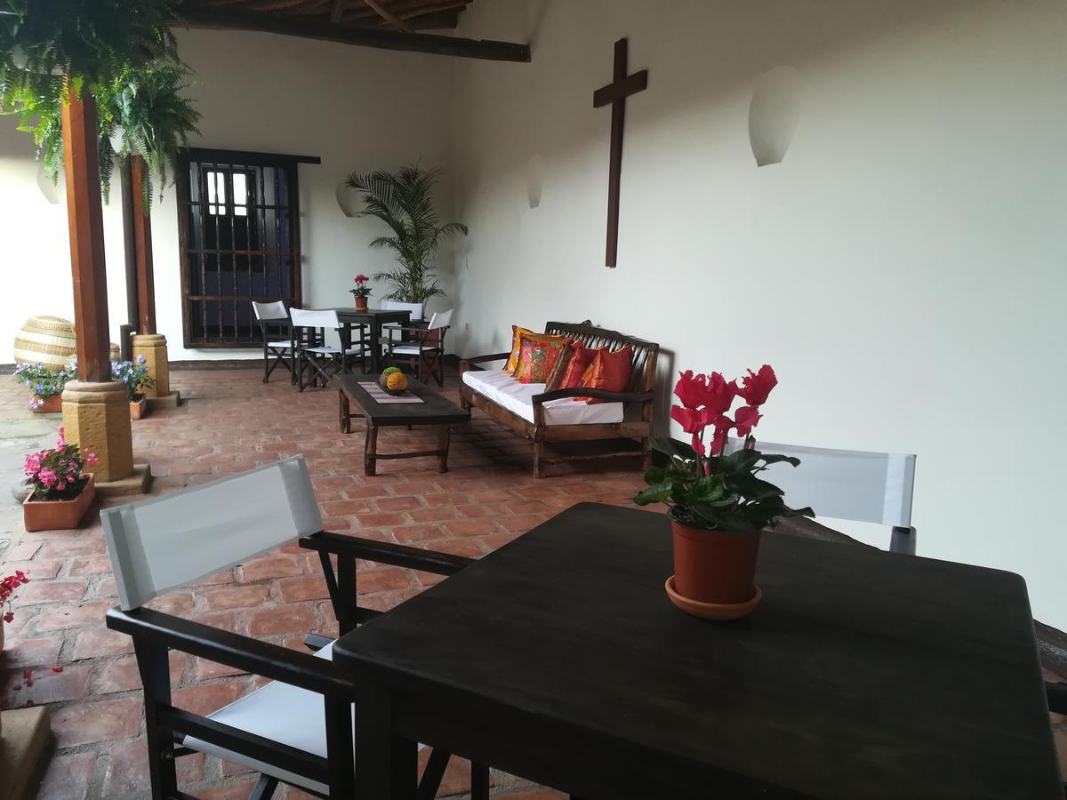 Hotel Casa Claustro De Zapatoca Bagian luar foto