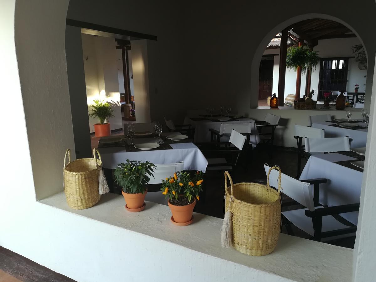 Hotel Casa Claustro De Zapatoca Bagian luar foto