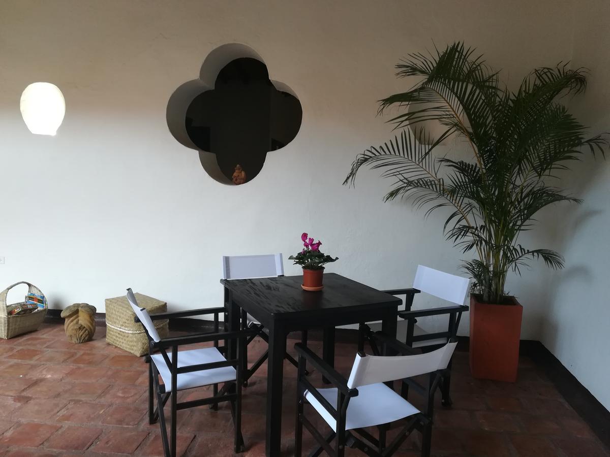 Hotel Casa Claustro De Zapatoca Bagian luar foto