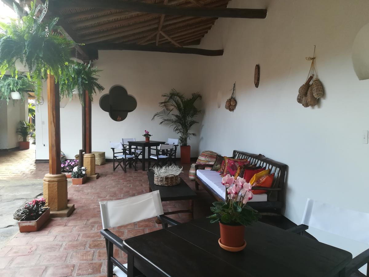 Hotel Casa Claustro De Zapatoca Bagian luar foto