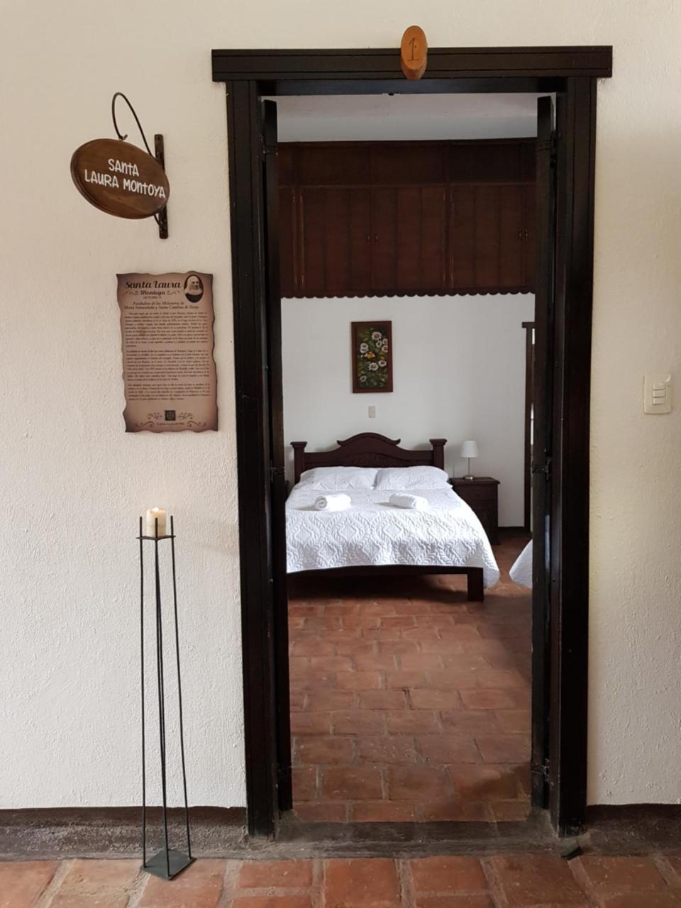 Hotel Casa Claustro De Zapatoca Bagian luar foto