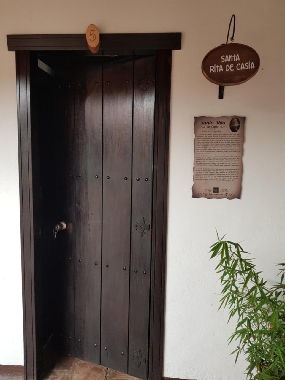 Hotel Casa Claustro De Zapatoca Bagian luar foto