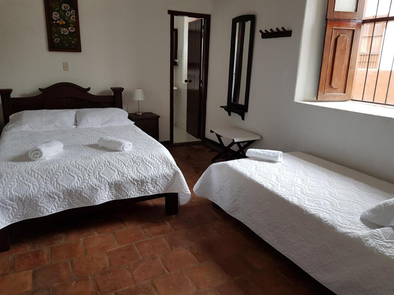 Hotel Casa Claustro De Zapatoca Bagian luar foto