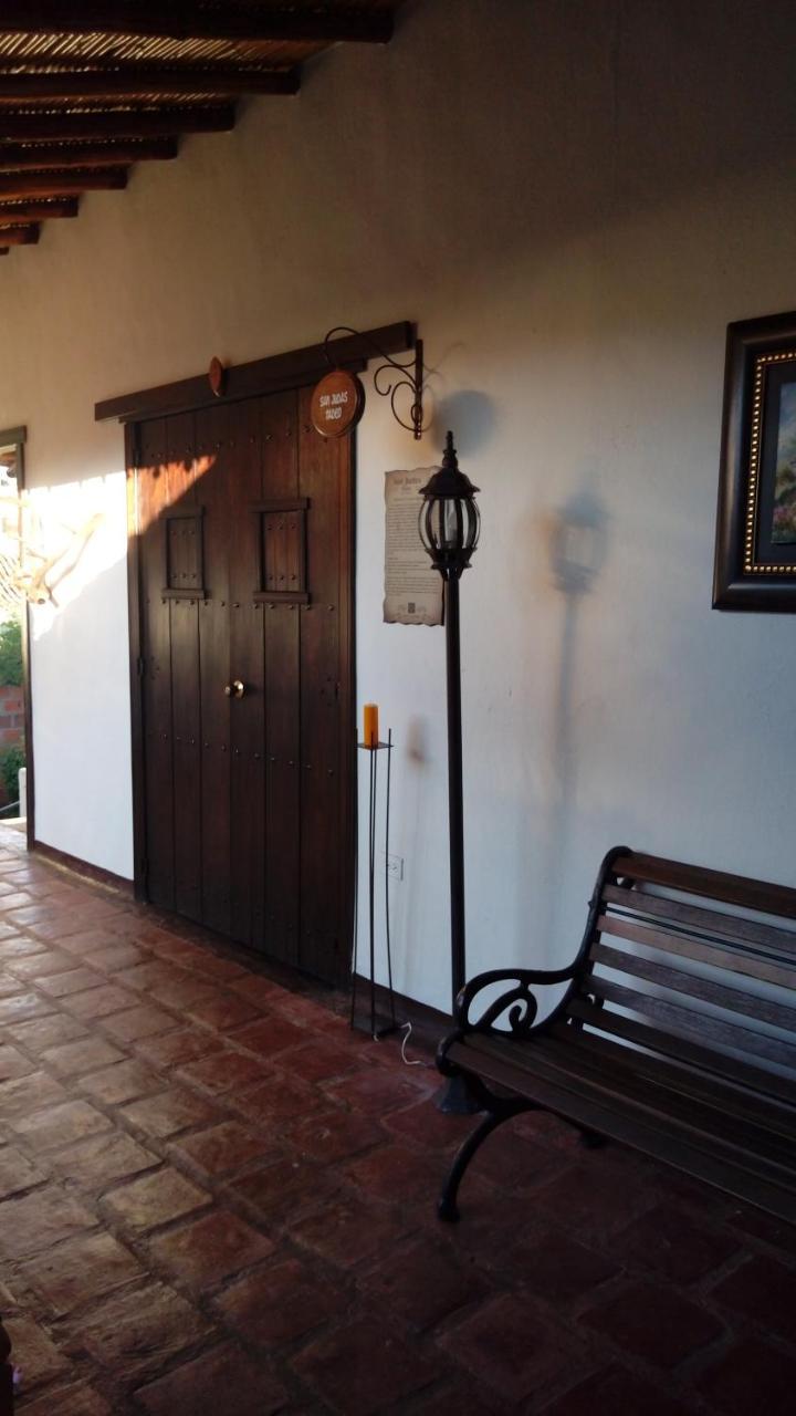 Hotel Casa Claustro De Zapatoca Bagian luar foto