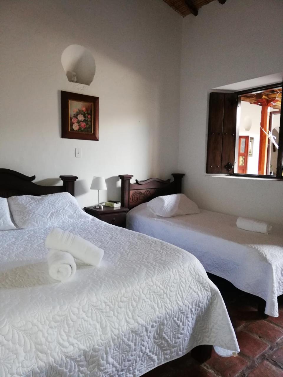 Hotel Casa Claustro De Zapatoca Bagian luar foto