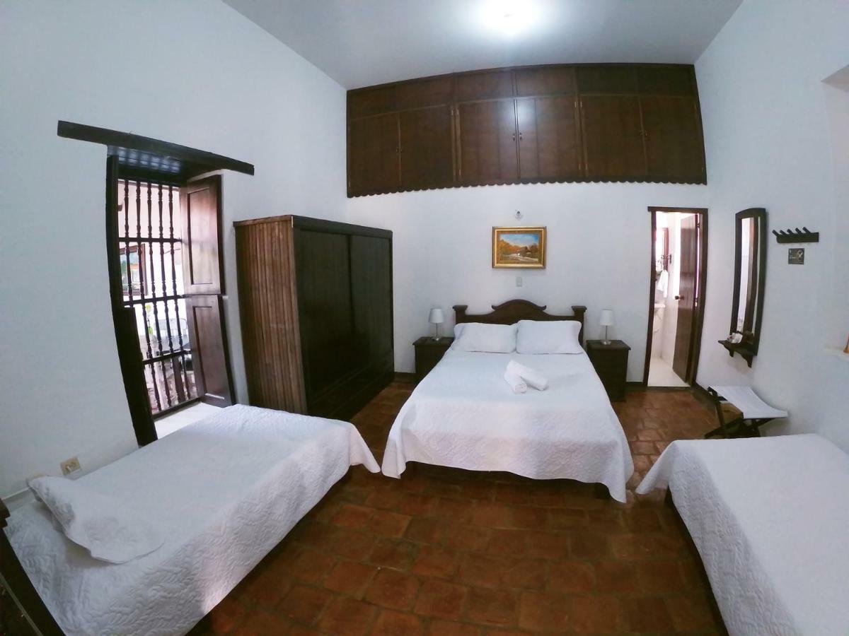 Hotel Casa Claustro De Zapatoca Bagian luar foto
