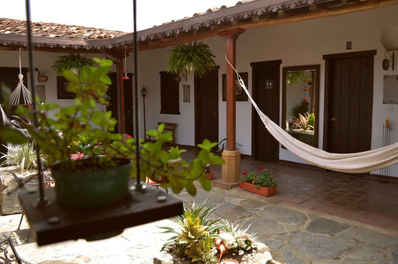 Hotel Casa Claustro De Zapatoca Bagian luar foto