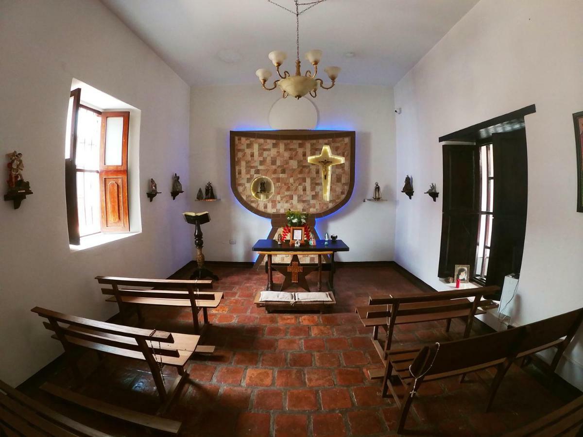 Hotel Casa Claustro De Zapatoca Bagian luar foto