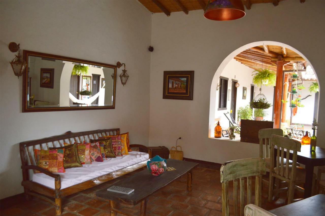 Hotel Casa Claustro De Zapatoca Bagian luar foto