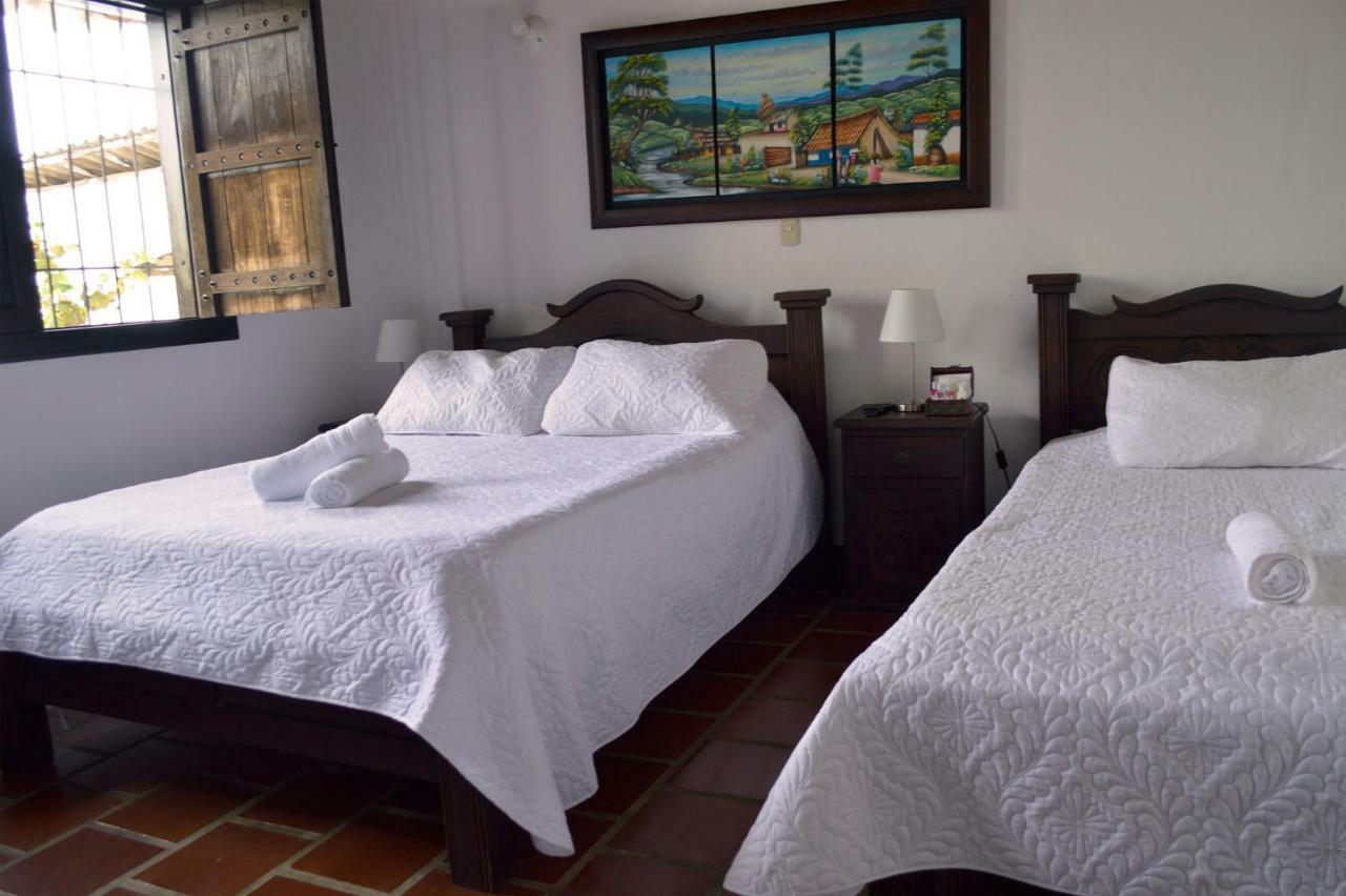 Hotel Casa Claustro De Zapatoca Bagian luar foto