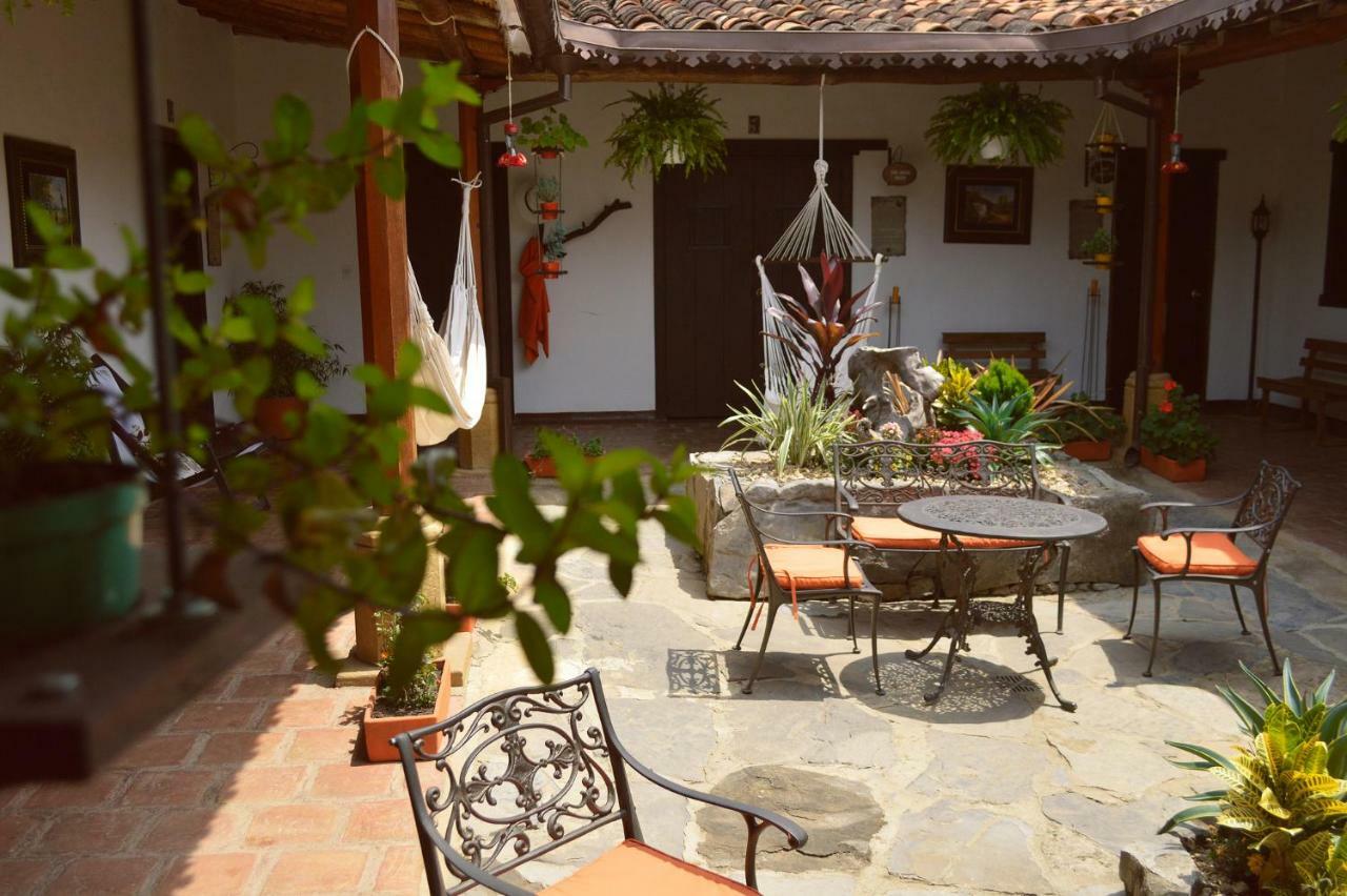 Hotel Casa Claustro De Zapatoca Bagian luar foto