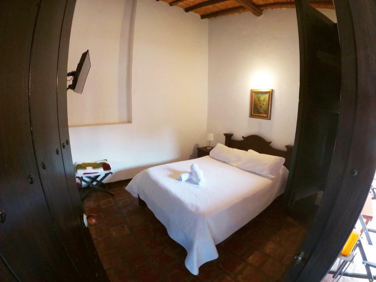 Hotel Casa Claustro De Zapatoca Bagian luar foto